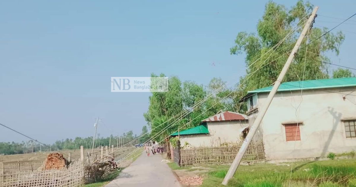 হামুনের তাণ্ডবে এক সপ্তাহ বিদ্যুৎহীন বাঁশখালী, জনভোগান্তি চরমে