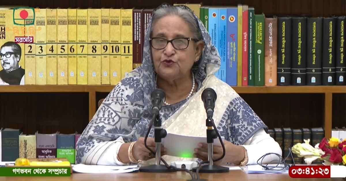 কারও-চোখ-রাঙানিতে-নির্বাচন-থেমে-থাকবে-না-প্রধানমন্ত্রী