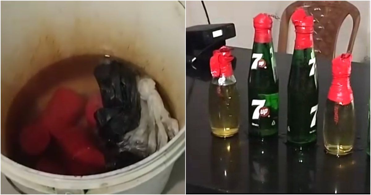 গাইবান্ধায়-মাদ্রাসার-মাঠ-থেকে-ককটেল-পেট্রলবোমা-উদ্ধার
