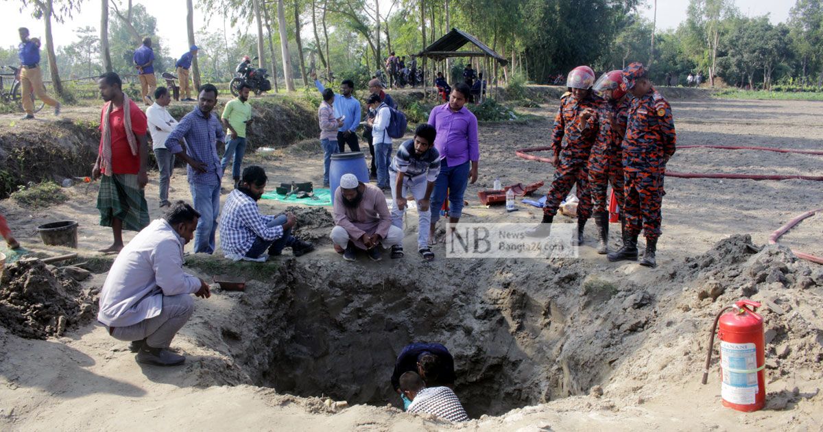 মৈত্রী পাইপলাইন ফুটো করে তেল চুরি করতে গিয়ে ধরা