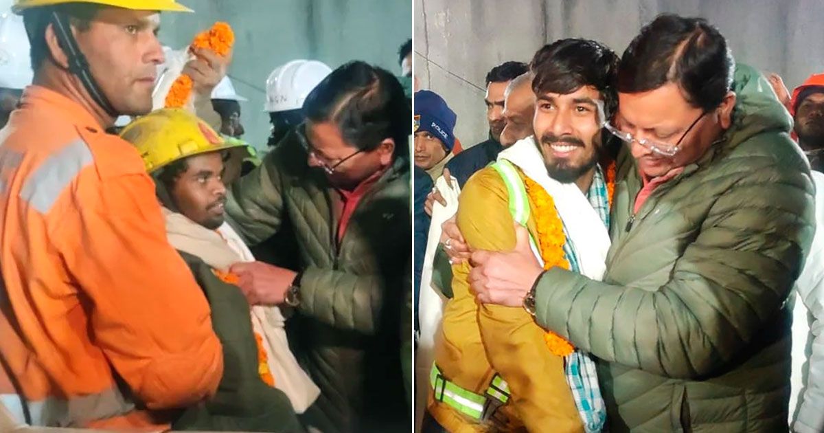 Three-workers-came-out-of-the-tunnel-after-17-days-and-the-rest-were-waiting