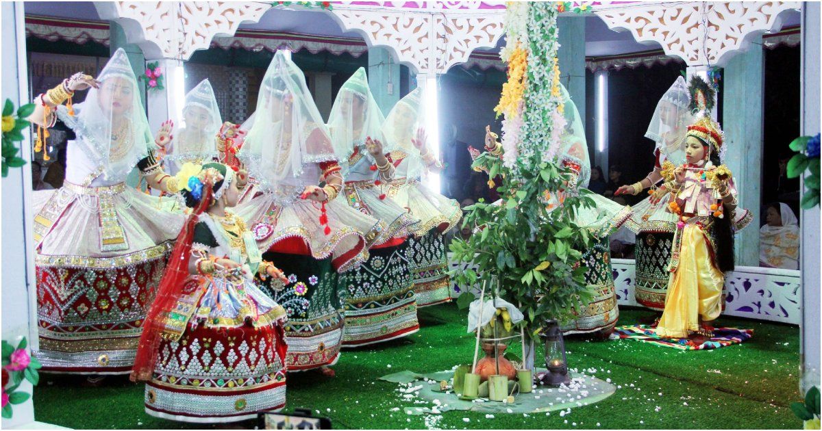 বর্ণাঢ্য আয়োজনে শেষ হলো মণিপুরীদের রাসলীলা উৎসব