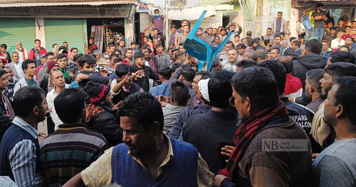 বরিশালে মেনন ও বর্তমান এমপির অনুসারীদের মধ্যে সংঘর্ষ