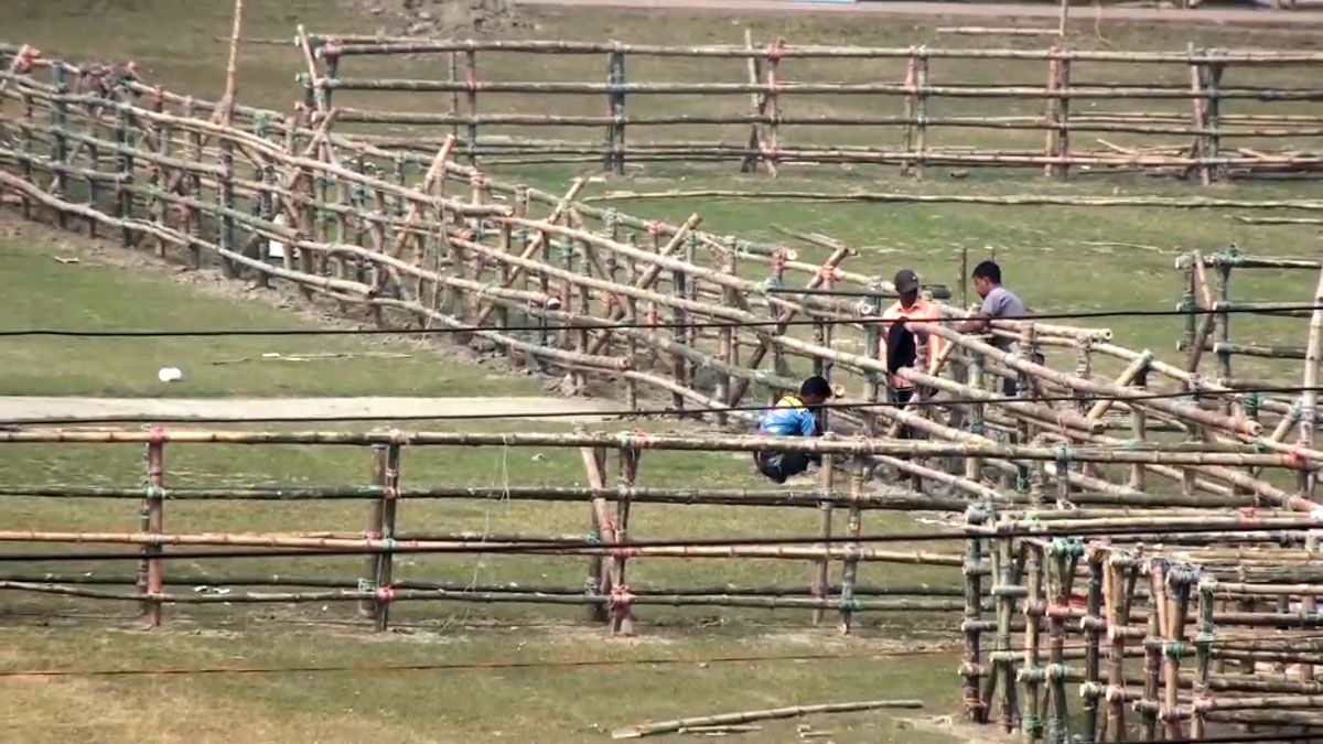শেখ হাসিনার আগমন উপলক্ষে বরিশালে উৎসবের আমেজ