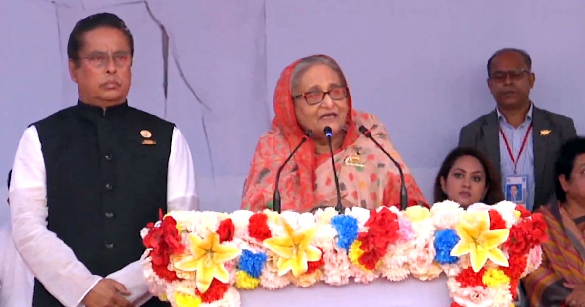 জেলা-উপজেলা-নেতাদের-ঠাঁই-হলো-না-শেখ-হাসিনার-জনসভায়