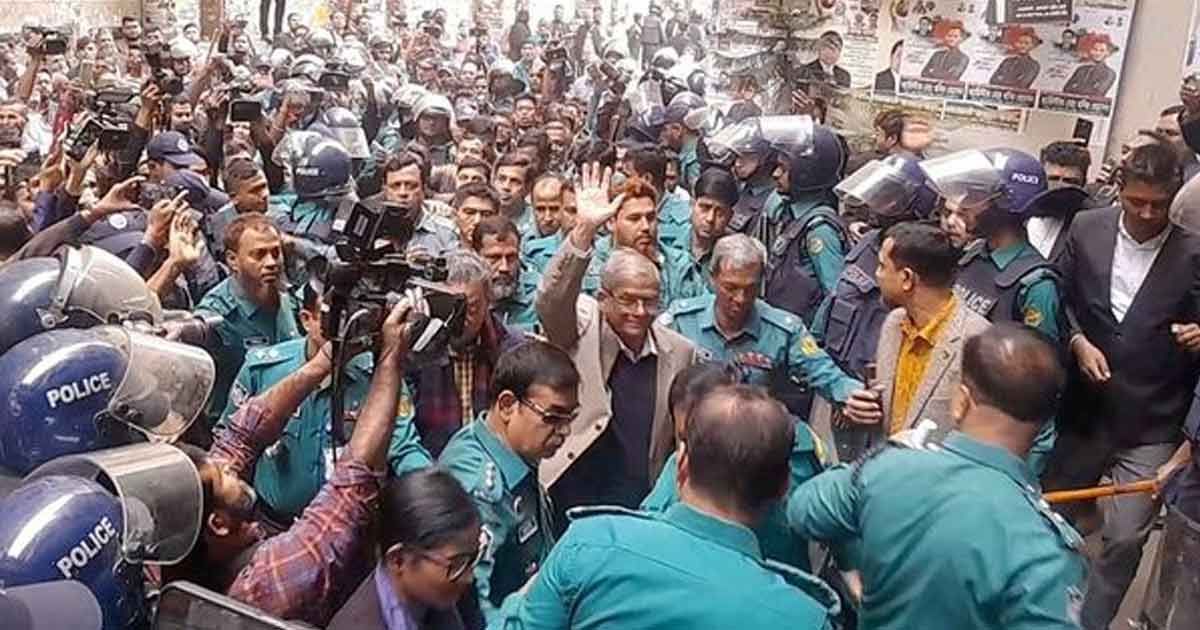 উত্তাল বছর শান্তভাবে শেষ হলেও সরকার পতনের সংকল্পে অটুট বিএনপি