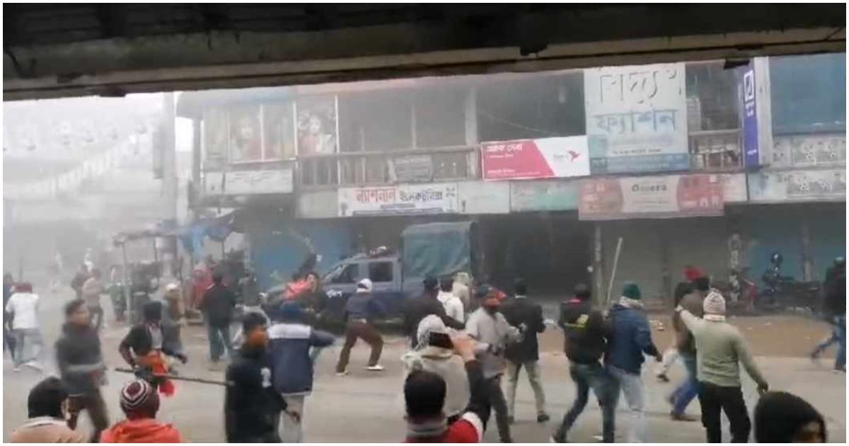 ধামরাইয়ে বিএনপি নেতা-কর্মীদের হামলায় ৩ পুলিশ আহতের অভিযোগ