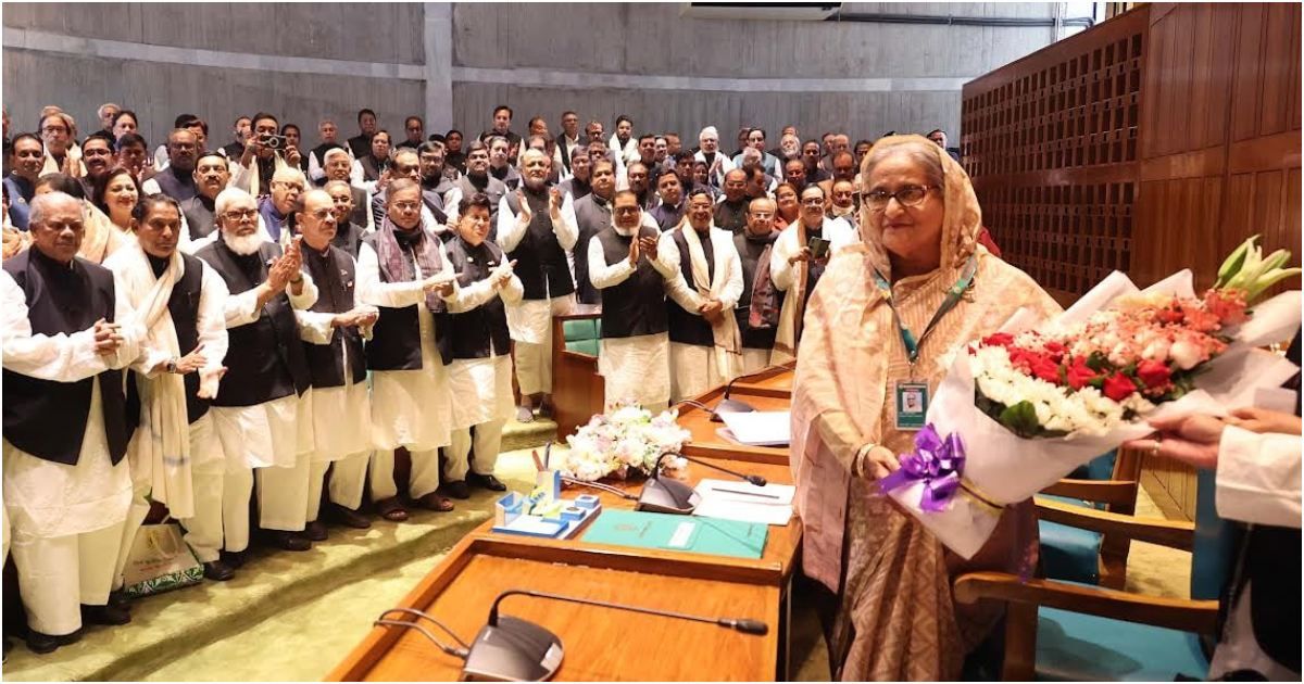 শেখ-হাসিনা-টানা-চতুর্থবার-সংসদ-নেতা-নির্বাচিত-