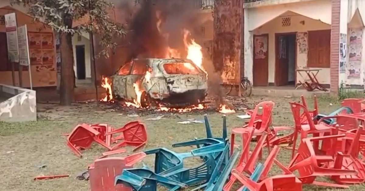 রূপগঞ্জে নির্বাচন পরবর্তী সহিংসতায় আহত ১০, ভাঙচুর-আগুন
