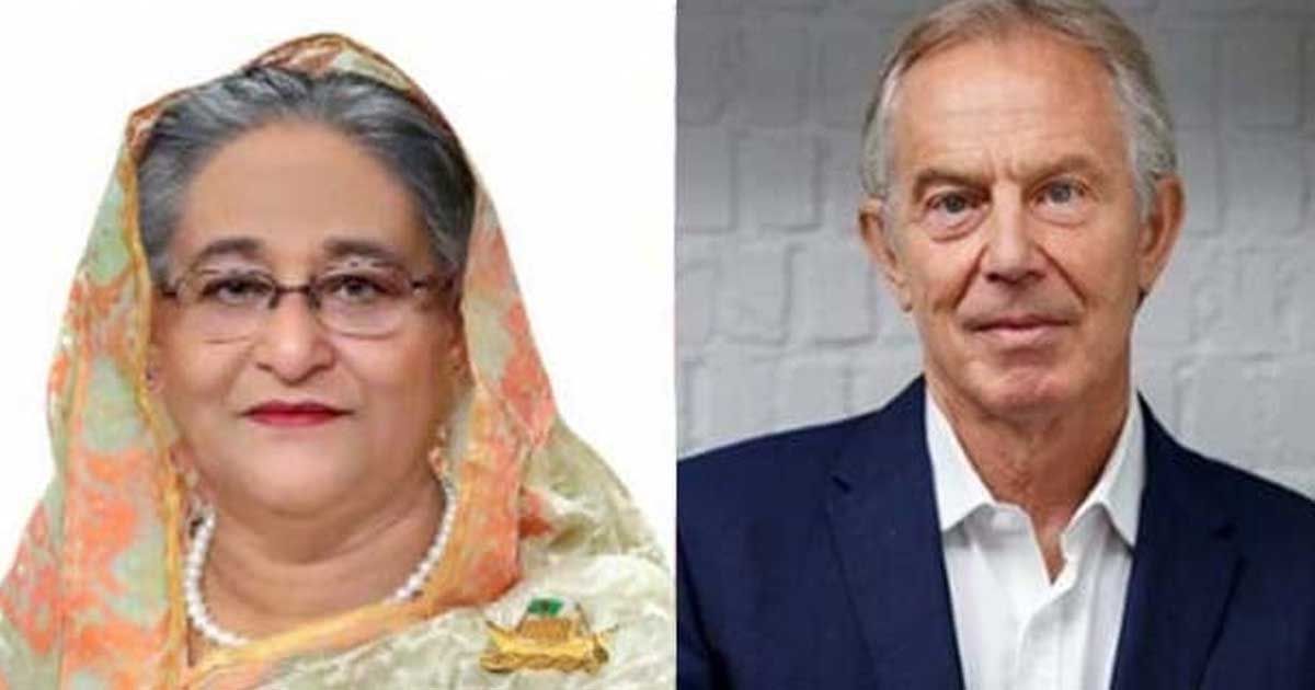 পুনরায়-প্রধানমন্ত্রী-নির্বাচিত-হওয়ায়-শেখ-হাসিনাকে-অভিনন্দন-টনি-ব্লেয়ারের