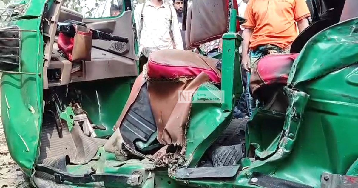 সিরাজগঞ্জে বাস-সিএনজি মুখোমুখি সংঘর্ষে মা-মেয়ে নিহত