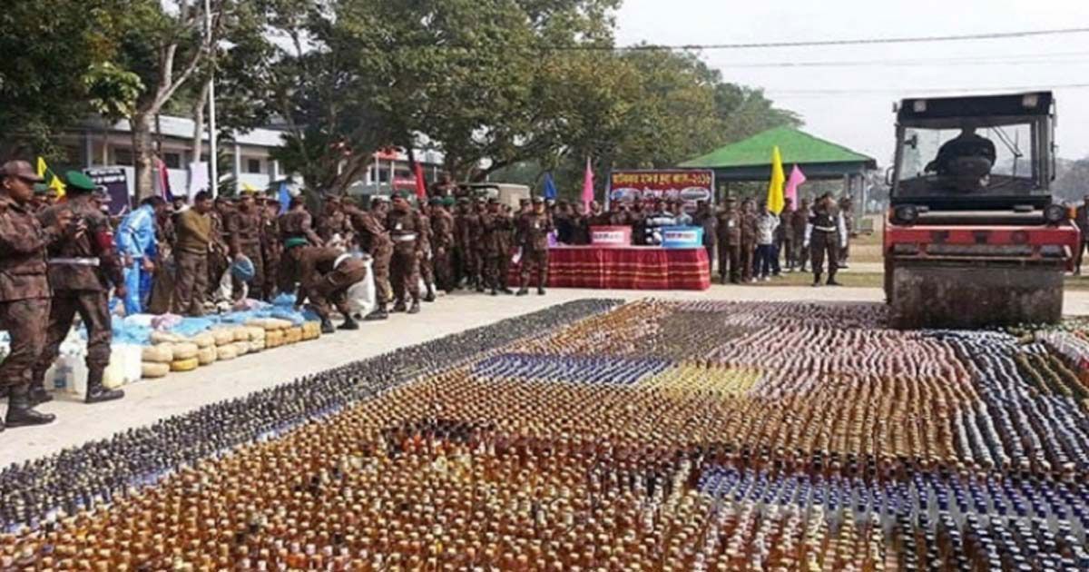 জানুয়ারিতে-১৪৬-কোটি-৬০-লাখ-টাকার-চোরাচালান-পণ্য-জব্দ