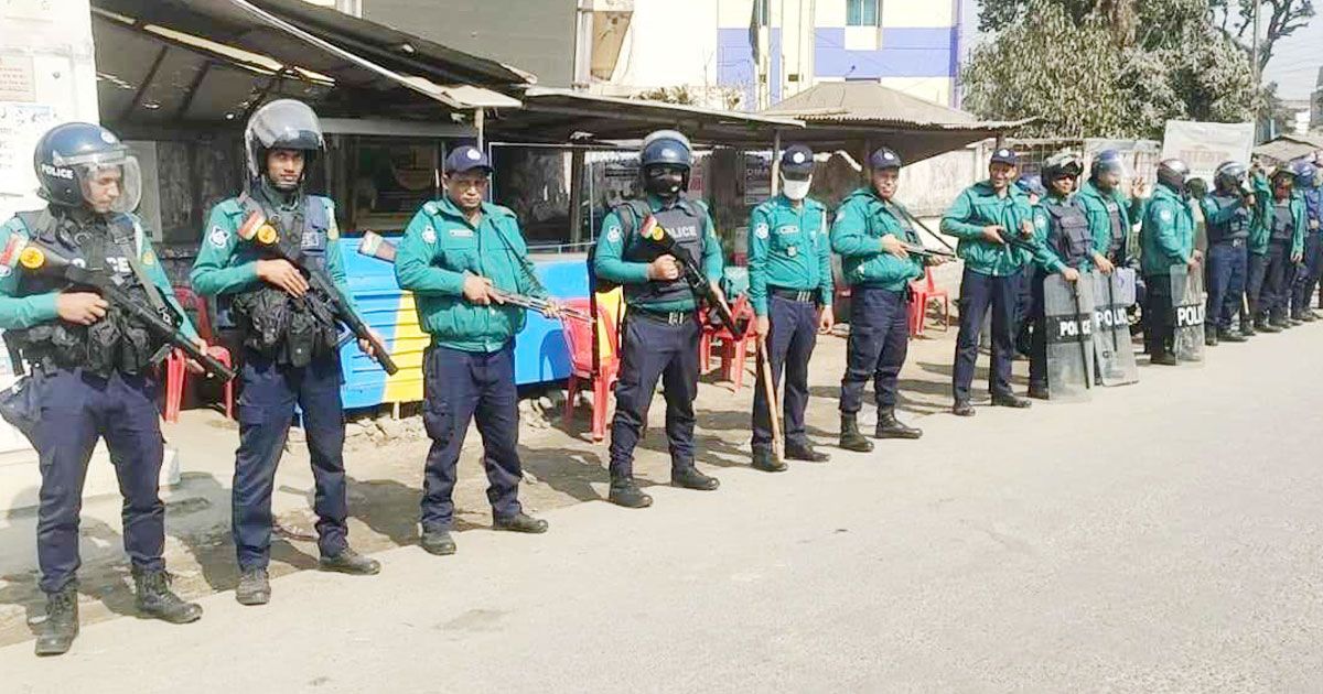 পঞ্চগড়ে নজিরবিহীন নিরাপত্তায় আহমদিয়া জলসা শুরু