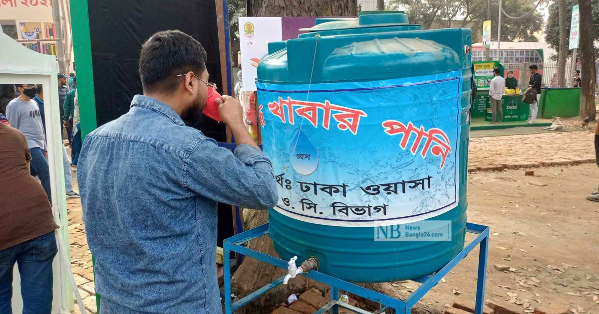 বইমেলায় চলছে সেবামূলক নানা কার্যক্রম 