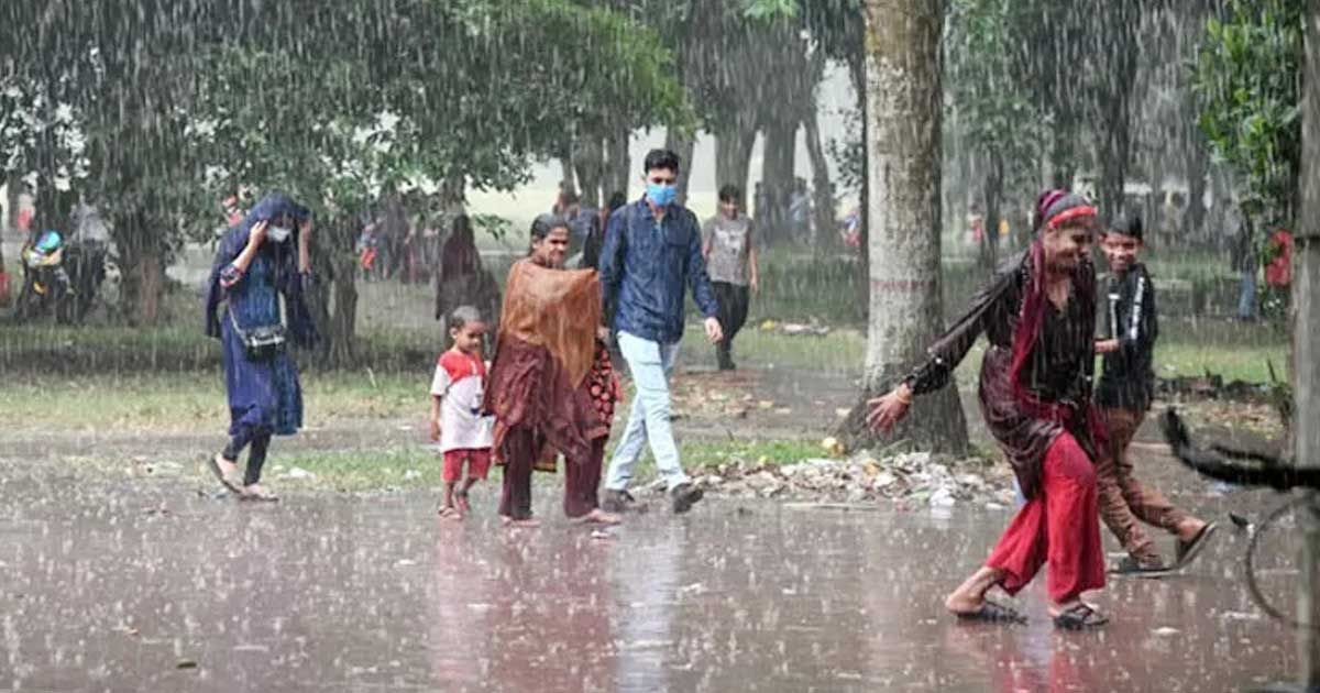 দমকা হাওয়াসহ বৃষ্টি হতে পারে চার বিভাগে