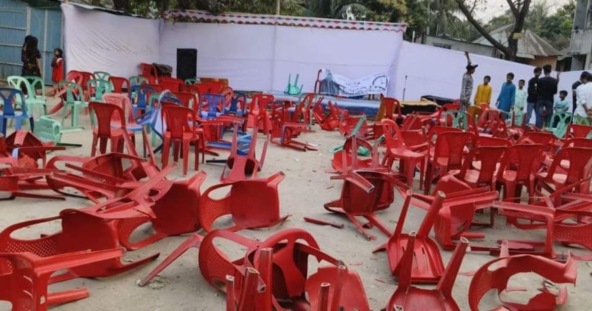 কুসিক-মেয়র-প্রার্থী-সাক্কুর-উঠান-বৈঠকে-হামলা-ভাঙচুর