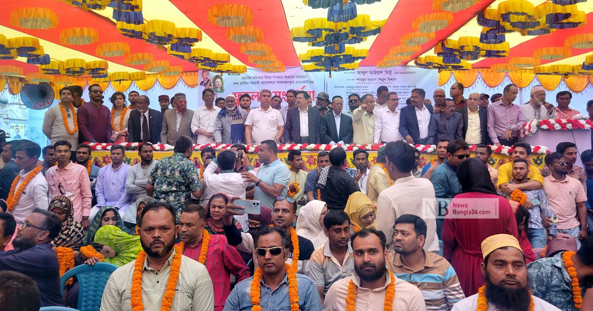 জেল থেকে ছাড়া পাওয়া পাবনা বিএনপির ৬ শতাধিক নেতা-কর্মীকে সংবর্ধনা