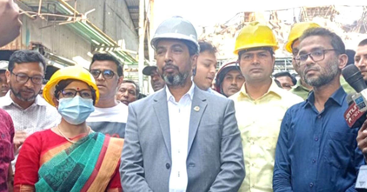 মিলের আগুন নিভেছে, শনিবার থেকে চিনি উৎপাদনের আশা