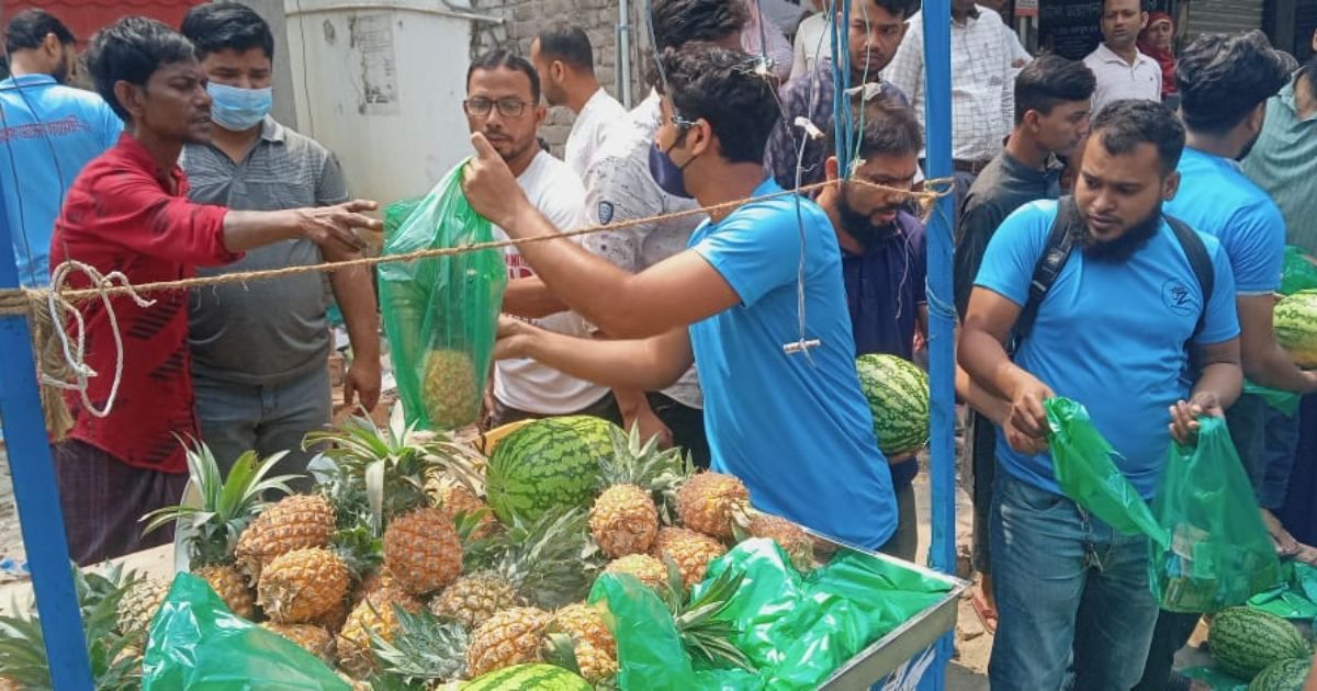 Selling-beef-at-500-taka-watermelon-at-100-taka-and-pineapple-at-30-taka-in-Faridpur