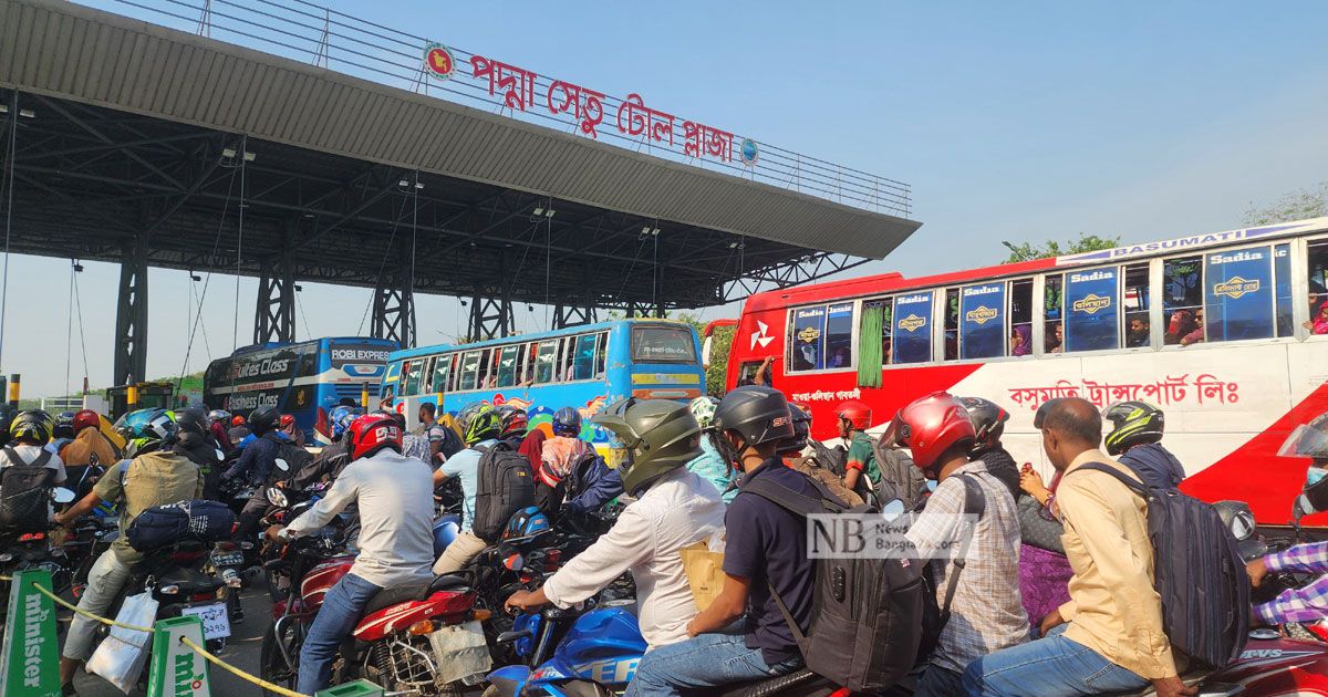 পদ্মা সেতুতে ৮ ঘণ্টায় পৌনে দুই কোটি টাকা টোল আদায়