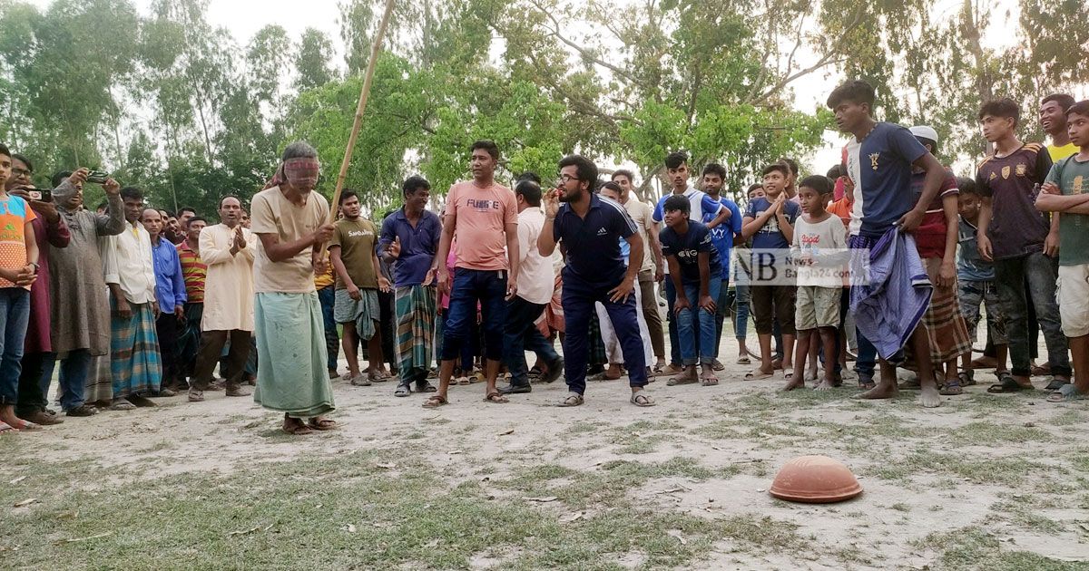 কুড়িগ্রামে কিষাণ-কিষাণীর ঈদ উৎসব, দেখতে ভিড়