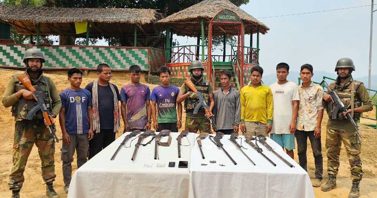 8-arrested-with-weapons-in-special-army-operation-in-Bilaichhari