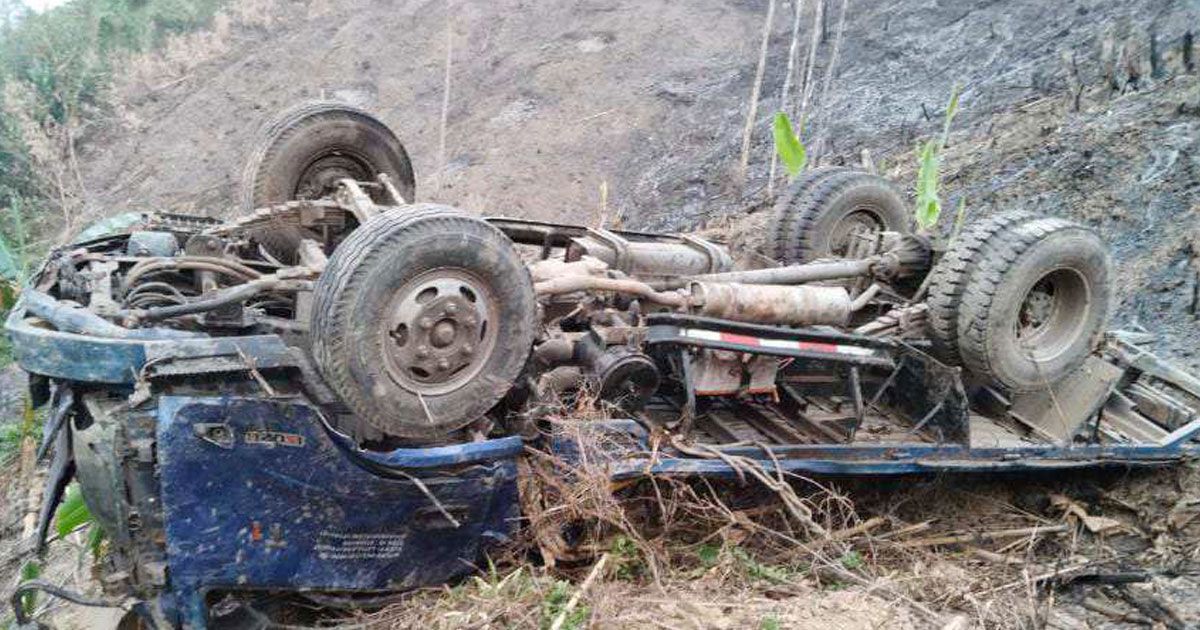6-workers-killed-8-injured-as-dump-truck-fell-into-ditch-in-Saje