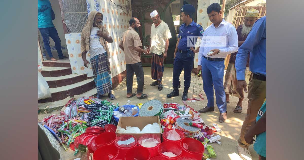 সেনা সদস্যের প্রতিষ্ঠানে তৈরি হচ্ছিল নকল জুস আইসক্রিম