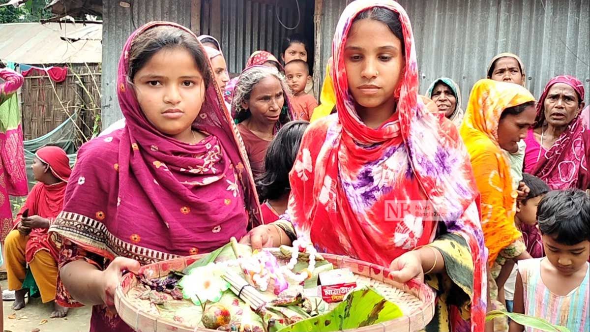 বৃষ্টির আশায় ব্যাঙের বিয়ে