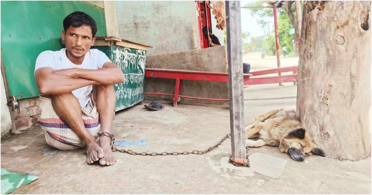 ৮০০ টাকার জন্য রিকশাচালককে শিকলে বেঁধে নির্যাতন!