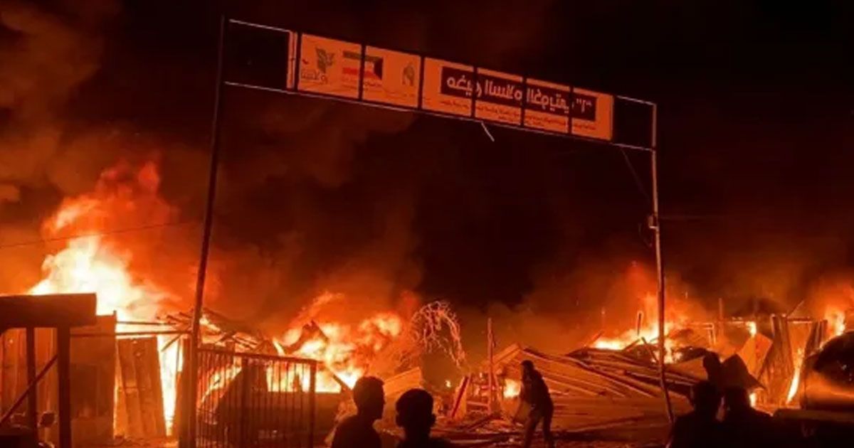 রাফাহতে-বাস্তুচ্যুতদের-শিবিরে-ইসরায়েলের-হামলা-নিহত-৩৫