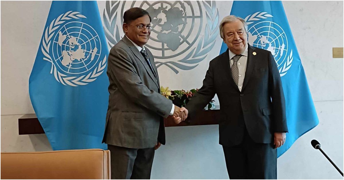 বাংলাদেশ-গুরুত্বপূর্ণ-অংশীদার-পররাষ্ট্রমন্ত্রীকে-জাতিসংঘ-মহাসচিব