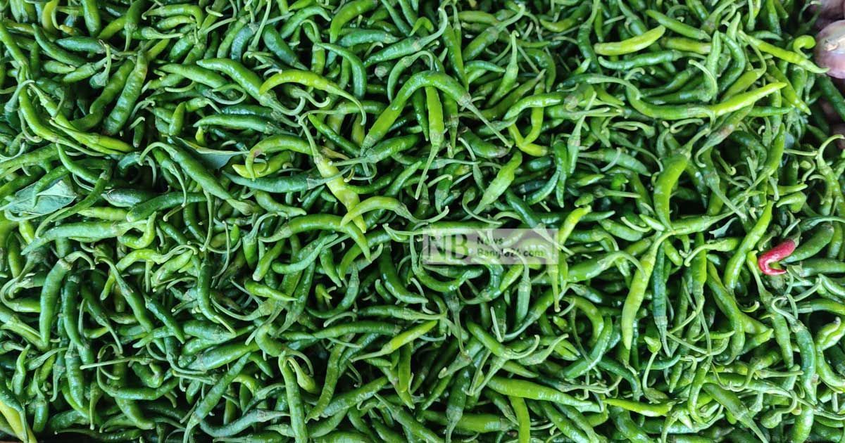 ভারত থেকে এলো ১২০ টন কাঁচা মরিচ 