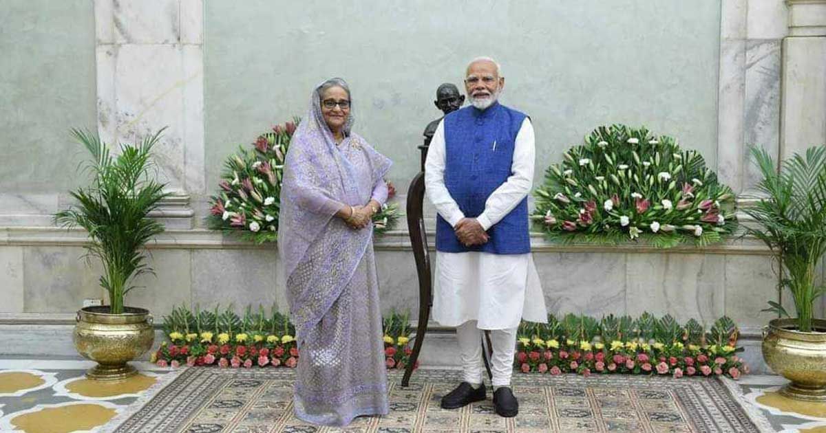 নরেন্দ্র-মোদিকে-বাংলাদেশ-সফরের-আমন্ত্রণ-শেখ-হাসিনার