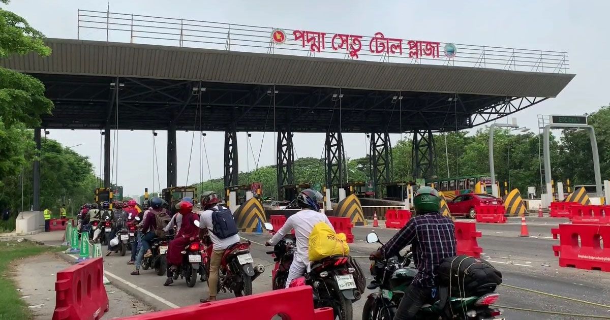 যানবাহনের-চাপ-নেই-বঙ্গবন্ধু-এক্সপ্রেসওয়ে-ও-পদ্মা-সেতুতে