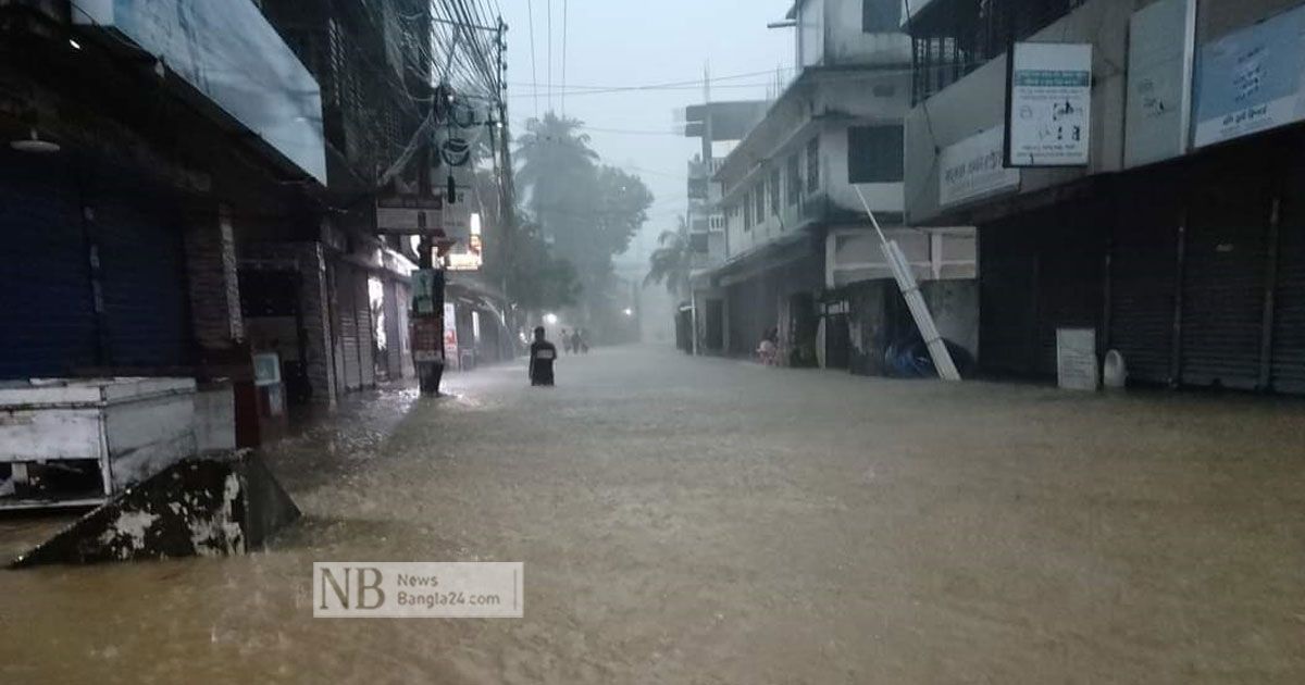 সিলেটে জলমগ্ন ঈদ, বন্যা পরিস্থিতির অবনতি