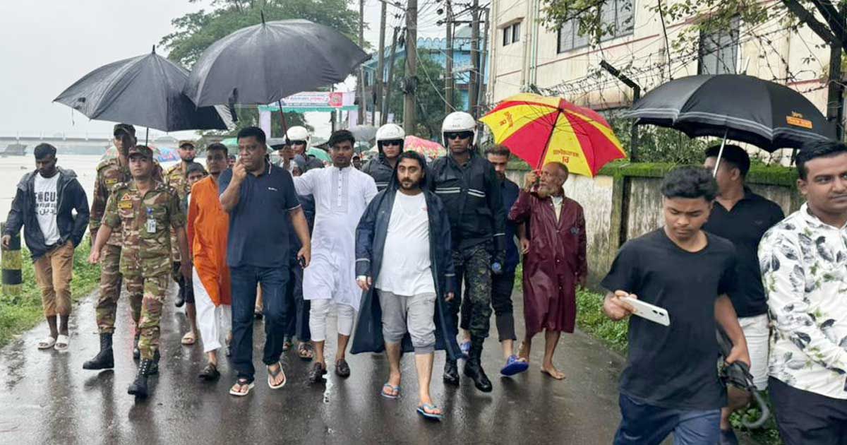 সিলেটে বন্যায় ঝুঁকিতে বিদ্যুৎ কেন্দ্র, 
পর্যটনকেন্দ্র বন্ধ ঘোষণা
