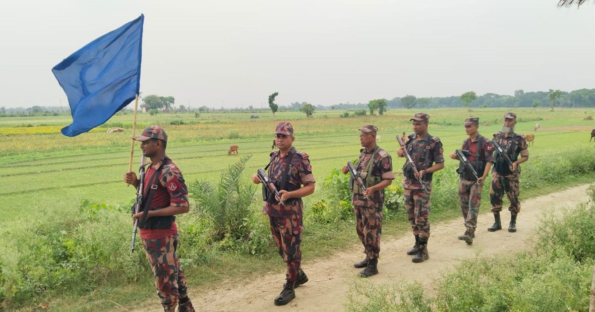 ভারতে-চামড়া-পাচার-রোধে-সীমান্তে-সতর্ক-বিজিবি-পুলিশ