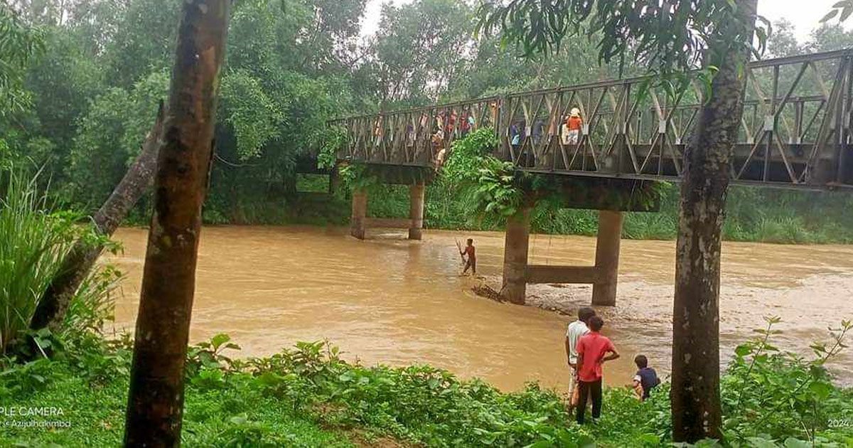 শেরপুরে-পাহাড়ি-ঢলে-বাড়ছে-নদ-নদীর-পানি
