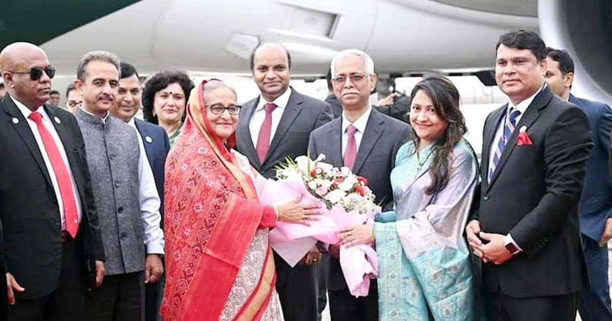 প্রধানমন্ত্রী-নয়াদিল্লি-পৌঁছেছেন