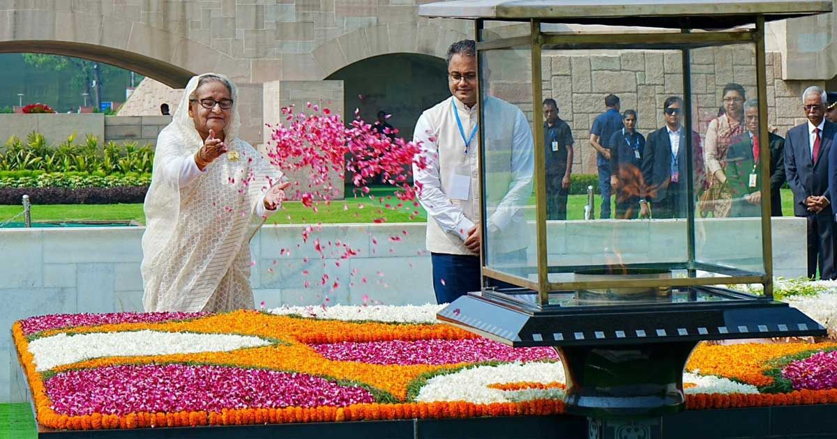 মহাত্মা-গান্ধীর-প্রতি-শেখ-হাসিনার-শ্রদ্ধা-