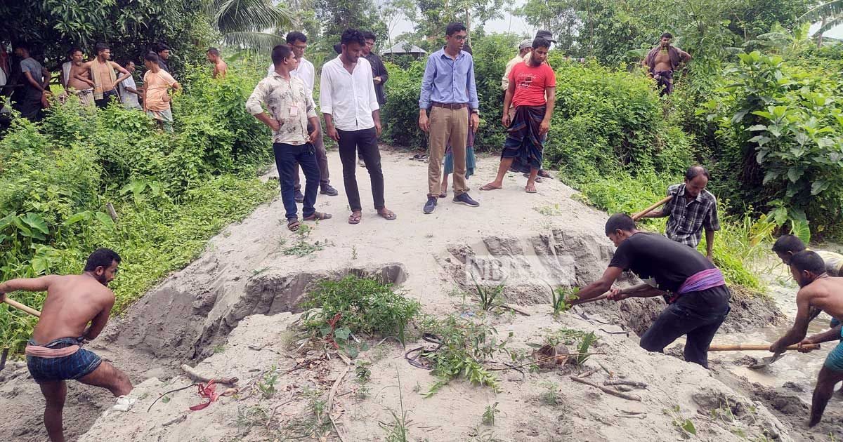 নিউজবাংলার খবরে দখলমুক্ত হচ্ছে কোটালীপাড়ার খালগুলো
