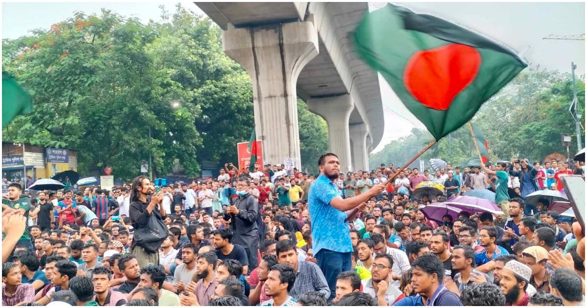ফের-শাহবাগ-মোড়-অবরোধ-কোটাবিরোধী-আন্দোলনকারীদের