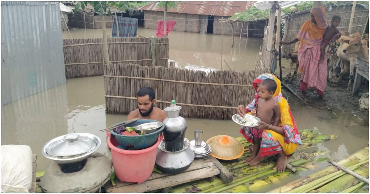 কুড়িগ্রামে বন্যা পরিস্থিতির আরও অবনতি, ২ শতাধিক গ্রাম প্লাবিত