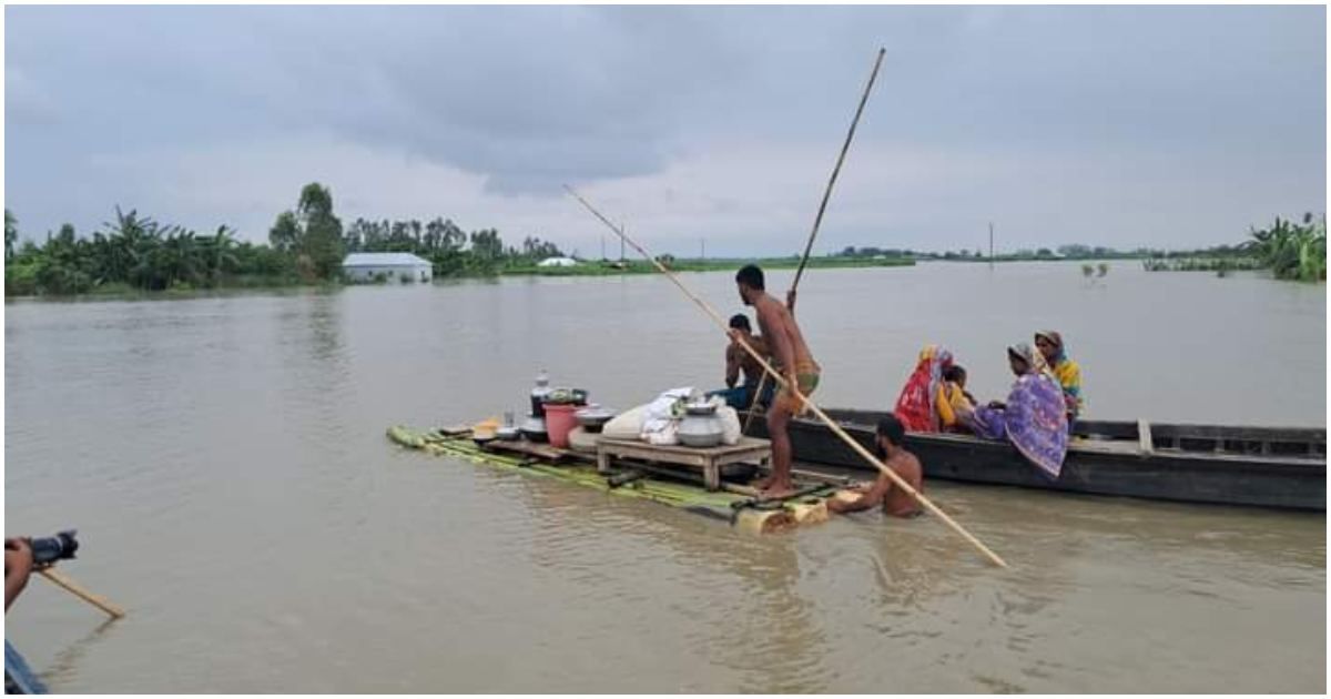 কুড়িগ্রামে বন্যা পরিস্থিতির আরও অবনতি, ২ শতাধিক গ্রাম প্লাবিত
