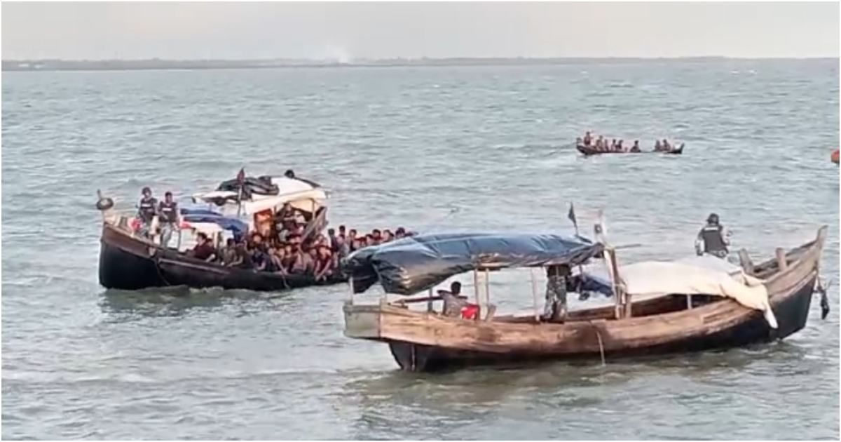 মিয়ানমারের-৬৬-সীমান্তরক্ষীর-অনুপ্রবেশ-ঠেকাল-কোস্ট-গার্ড