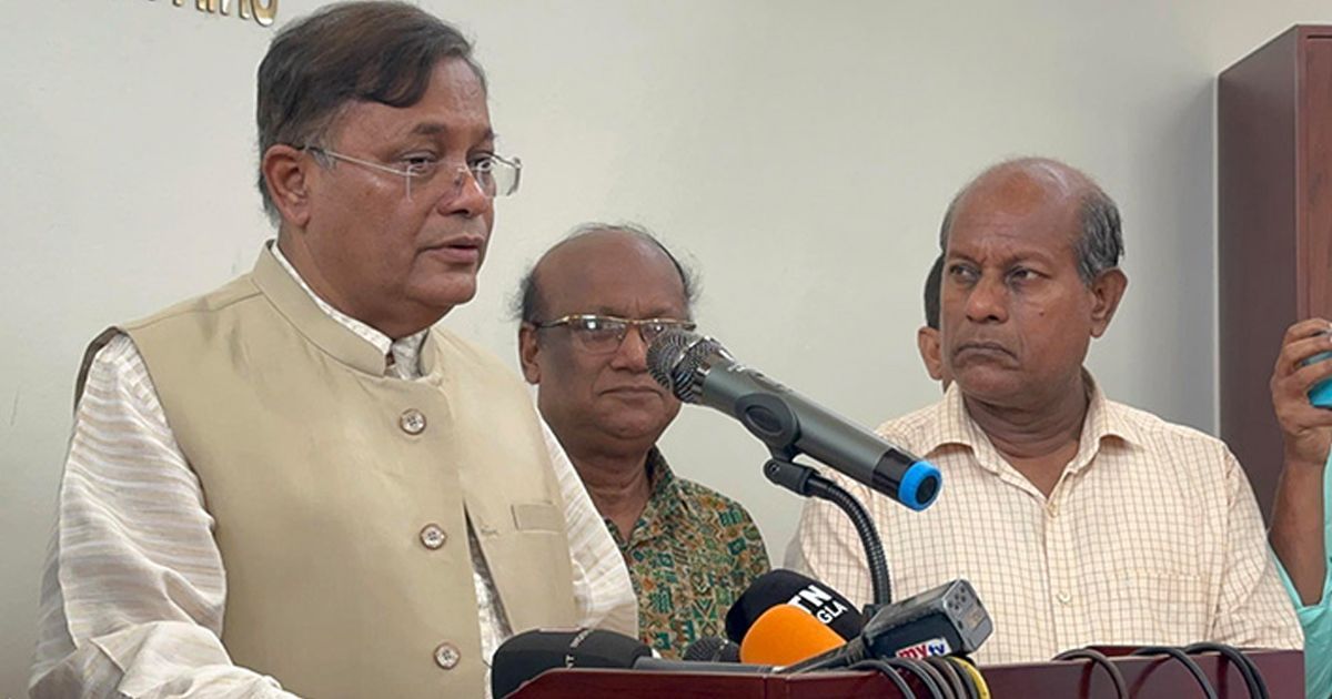 কোটা আন্দোলনে রাজনীতি ঢুকেছে তা স্পষ্ট: পররাষ্ট্রমন্ত্রী