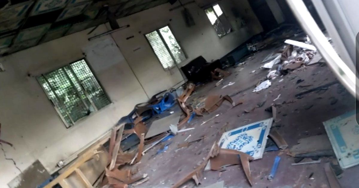 সাভারে-পাঁচ-পোশাক-কারখানায়-অগ্নিসংযোগ-থানায়-হামলা