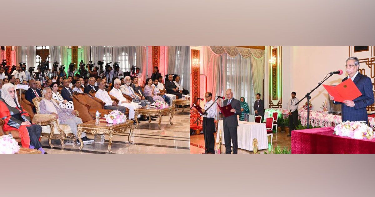 অন্তর্বর্তীকালীন সরকারের আরও দুই উপদেষ্টার শপথ গ্রহণ
