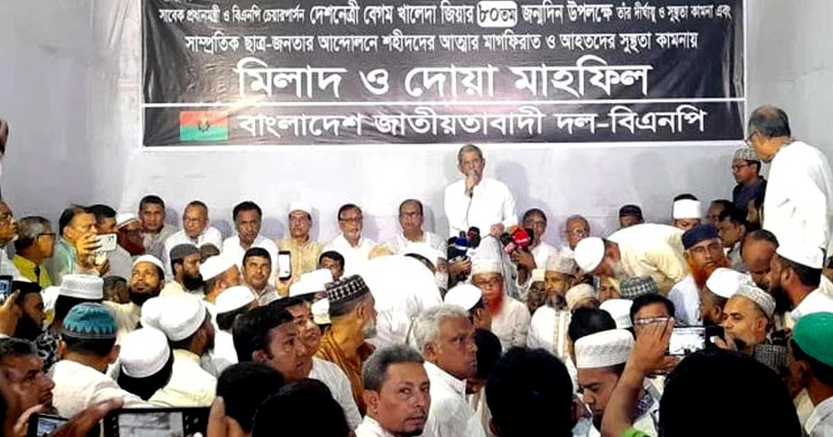 খালেদা জিয়াকে শিগগির বিদেশে নেয়া হবে: ফখরুল